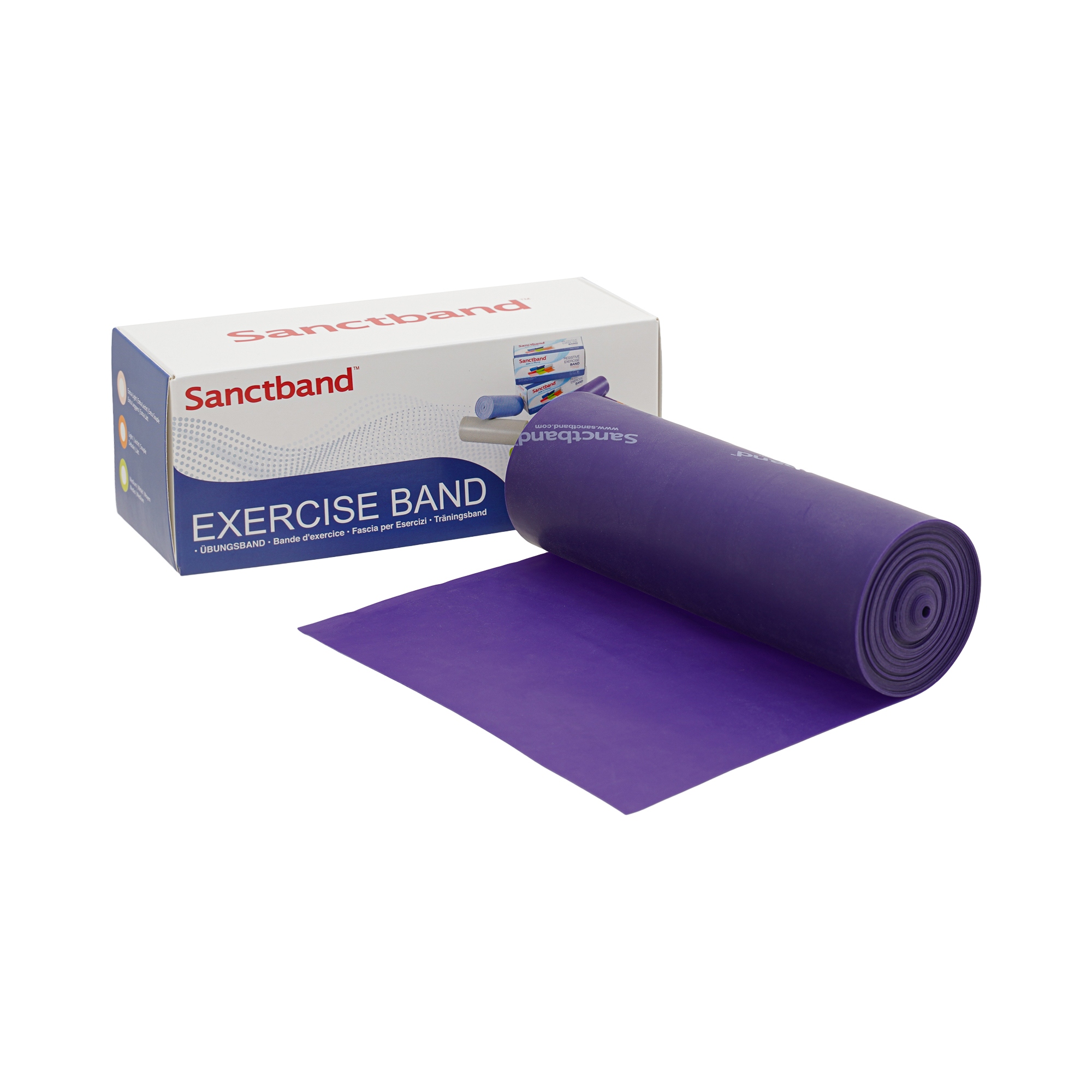 SANCTBAND Trainings-Band 5,50m violett