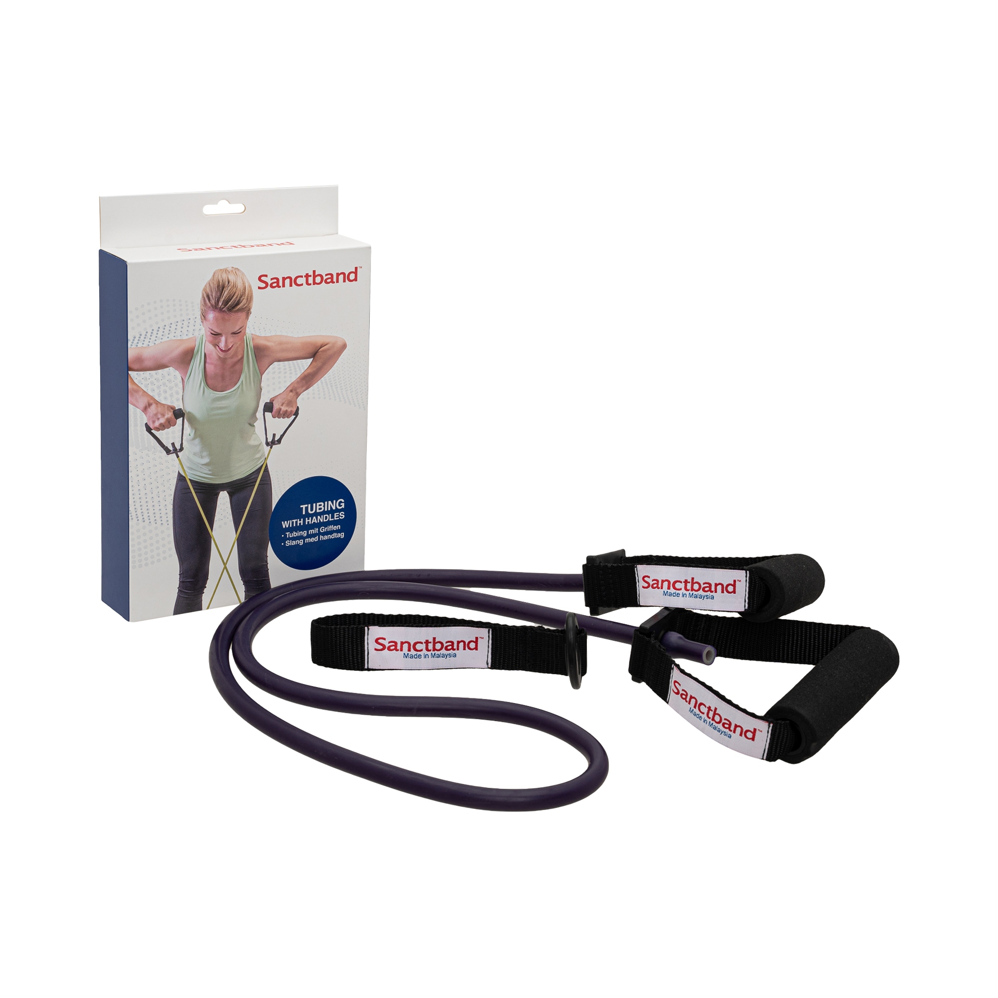 SANCTBAND Exercise Tubing violett