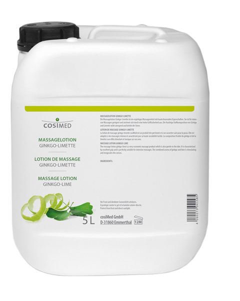 CosiMed Massagelotion Ginkgo-Limette 5 Liter