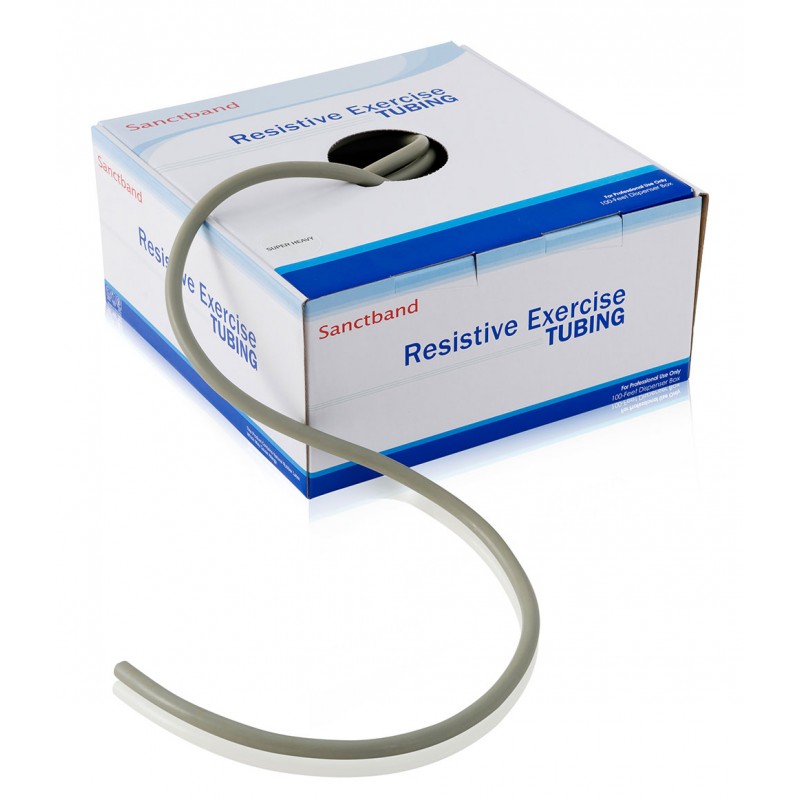 SANCTBAND Exercise Tubing grau