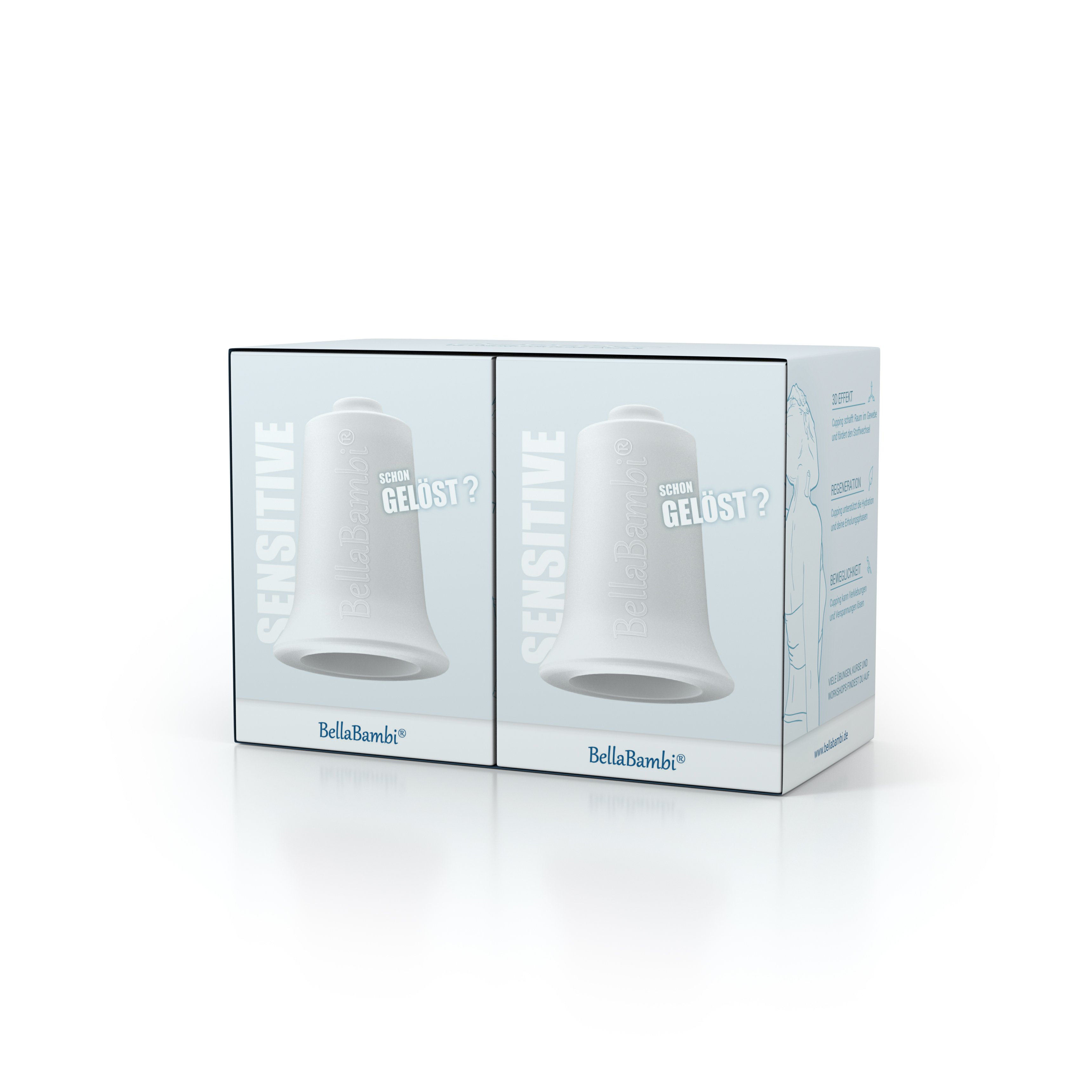 BellaBambi® Maxi Duo Sensitive weiß