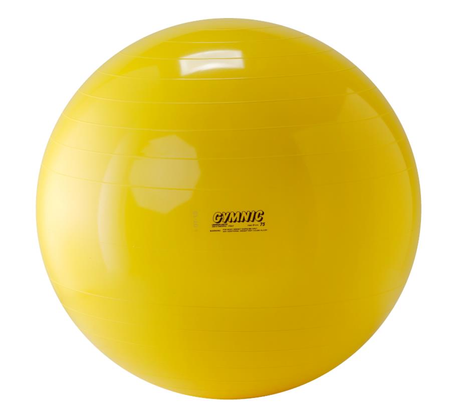 Gymnic-Ball ø 75 cm gelb
