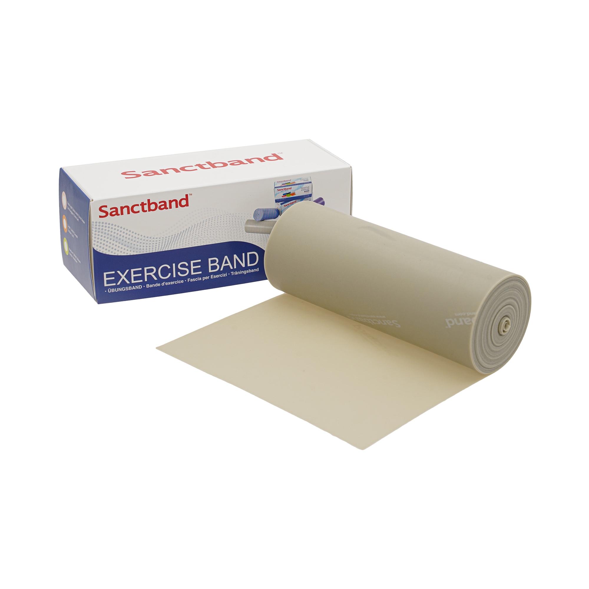 SANCTBAND Trainings-Band 5,50m grau